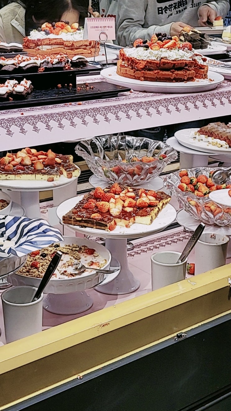 애슐리퀸즈 딸기축제 후기 이마트 월계점(내돈내산)
