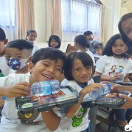 [인도네시아] 배고픔으로 지쳐있는 아이들을 위해 한 끼 식사를 전달했습니다.