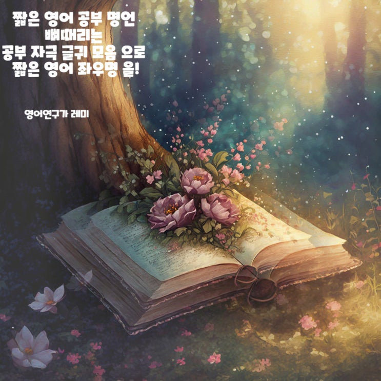 짧은 영어 공부 명언 뼈때리는 공부 자극 글귀 모음 으로 짧은 영어 좌우명 을! : 네이버 블로그