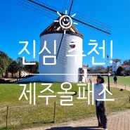 제주도 여행 준비 중이라면 제주올패스 무조건! 알짜베기 코스, 따라오세요