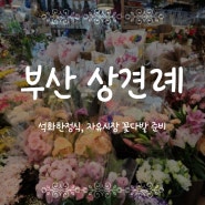 부산 범일동 석화한정식 상견례 후기 예산, 자유시장 꽃시장 꽃다발 준비