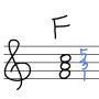 [손글씨 피아노 코드] F코드 총정리 (F, Fm, Fdim, Faug, F+, Fsus4, F7, Fm7, FM7)