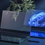 Lenovo, MWC 2024에서 공개된 투명 디스플레이를 갖춘 레노버 미래형 노트북