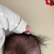 [육아일기]3개월 아기 발달 기록 - 새벽수유 졸업, 뒤집기, 배냇머리 빠짐, 통잠성공