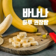 바나나 하루 권장량 어느 정도일까?