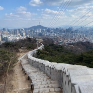 서울 인왕산 등산 | 서울 가볼만한곳 | 등산코스 둘레길 주차장 서대문독립공원주차장 아이파크 | 초보자코스 난이도 쉬움 | 약 3km | 2월초 5도