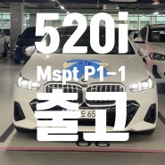 520i M Spt_P1-1 블로그 방문 고객님(Feat.경기도 구리 출고!!)