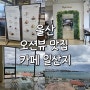 [울산] 오션뷰 맛집 카페 일산지