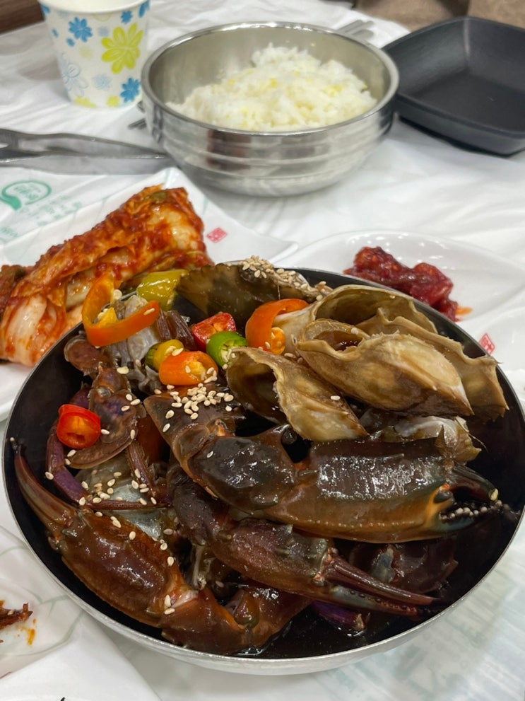 [청정게장촌]여수 간장게장 맛집! 돌게장 정식으로 추천~~! : 네이버 블로그