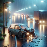 비오는날사고 자동차사고의 확률과 원인