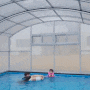 [이지파크] 대구 근교 군위 수영장, 모래놀이있는 펜션 이용후기