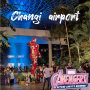 싱가포르 여행 | 창이 국제 공항 쥬얼 폭포, 푸드코트 구경, 스캇 항공 얼리 체크인 후 면세점 기념품 쇼핑리스트