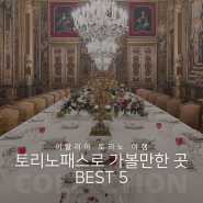 토리노패스로 가볼만한 명소 BEST 5