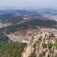 [서산 구석구석여행] 암릉이 예쁜 서산 팔봉산 + 황금산 넘어 코끼리바위 _ 석양이 지는 몽돌해변 :)