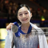 신지아 ISU 피겨 주니어 세계선수권 3연속 은메달 획득