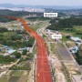 도로드론촬영 화성 오산 수원 용인지역의 도로영상촬영과 편집으로 납품