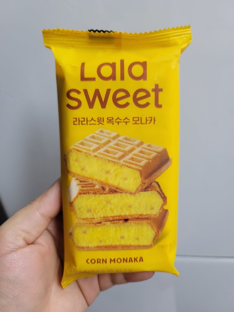 '라라스윗 옥수수 모나카' 혈당수치 모니터링