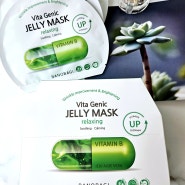 피부진정을 위한 알로에 마스크팩 : 바노바기 비타제닉 젤리 마스크