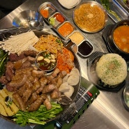 부산 수영 광안리해수욕장 맛집 심돈 광안점 , 구워주는 고깃집 수영구청 맛집 가족외식 회식장소 추천