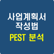 사업계획서 작성 - PEST 분석