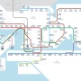 홍콩 3박 4일 자유여행 일정 및 지하철 MTR노선도