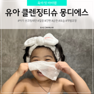 아기 선크림 세안 몽디에스 유아 클렌징티슈 추천