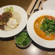 [이태원] 쏭타이 본점 : 태국음식 맛집, 똠얌꿍 팟카파오무쌉 내돈내산 후기, 캐치테이블 예약 할인 꿀팁