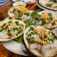 베트남 호치민 7군 옥린해산물 식당 현지 해산물 요리