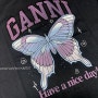 가니(GANNI) 버터플라이 티셔츠