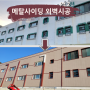 김해시 진영읍의 대형 유치원 노후외벽, 메탈사이딩으로 덧방시공 !