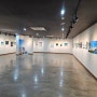 부산전시회 광안리해수욕장 수영생활문화센터 2층 바다갤러리 레진플루이드아트전시회