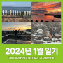 제주살이 EP.12 월간 일기 2024년 1월