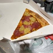 이태원에서 피자사서 북악스카이웨이 팔각정에서 피자 먹기