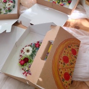 유치원 꽃피자 만들기 키즈플라워 원예수업 체험학습 꽃요리사 놀이