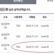 [후기 인터뷰] 승진 대비로 중국어 TSC 준비한 후기, 드디어 성적이!