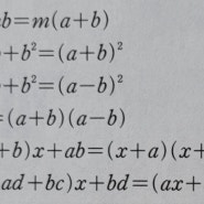 인수분해의 중요성 중3 고1 과정을 공부할 때 인수분해공식을 완벽하게 하는법