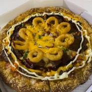 중곡동 피자마루 체다버거피자 햄버거와 피자를 동시에 즐기는 방법