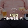 지방간 증상(알콜성, 비알콜성) 및 원인 및 개선방법