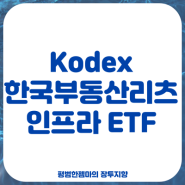 맥쿼리인프라 담은 Kodex 한국부동산리츠인프라 ETF