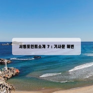 서핑 포인트 소개 7: 기사문 해변