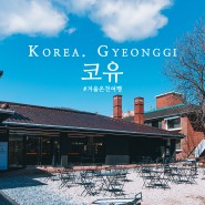 국가등록문화재 도자기 오름가마가 있는 이천 테르메덴 근처 카페, 코유(애견동반 가능)