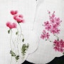천아트/꽃그림그리기- 양귀비와 벚꽃