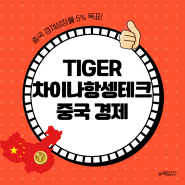 TIGER 차이나항셍테크, 중국 경제성장률 5% 목표