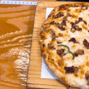 제주도피자맛집 유명한 50cm세떠멍피자 피자굽는돌하르방 여기였어