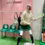 여자 테니스복 브랜드 플레이블 테니스스커트 가방 매장 후기