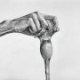 중등미술 예고입시반 진학대비 인체 손 소묘 - 화강암미술학원
