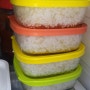 햇쌀밥용기로 냉장고에 밥 보관법