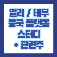 알리익스프레스 테무 쉬인 고성장, 국내 관련주식 (Feat. 쿠팡 네이버 카카오 위기)
