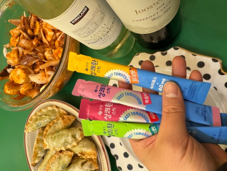 4가지 맛 입맛대로 고르는 숙취해소 제품 큐원 상쾌환 스틱 추천 : 네이버 블로그