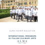 이태리 요리유학 - ALMA (알마) 요리학교 유학박람회 참가 4월27일~4월28일